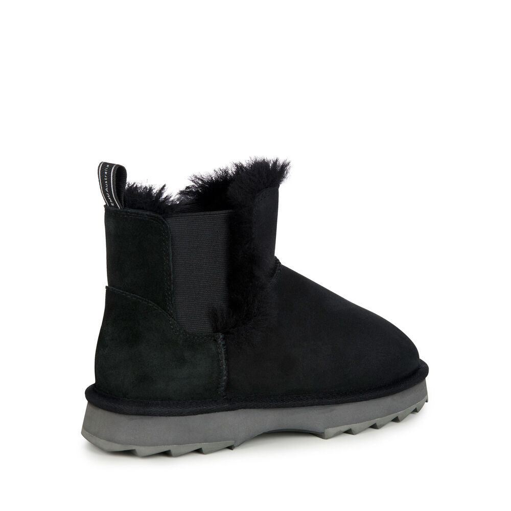 Emu Thresher Stiefel Damen Schwarz | 96SJFRKCT