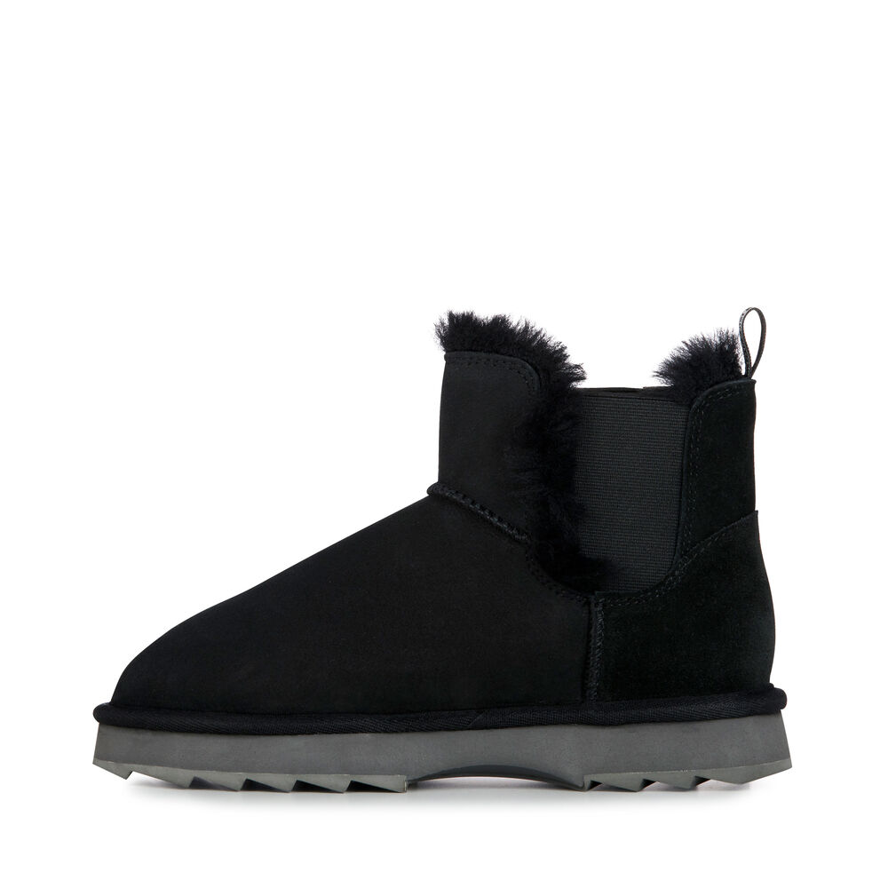 Emu Thresher Stiefel Damen Schwarz | 96SJFRKCT