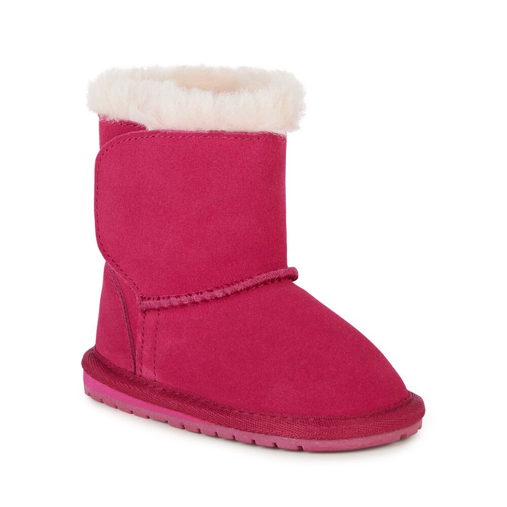 Emu Toddle Babies Stiefel Kinder Fuchsie | 54MDSGAHQ