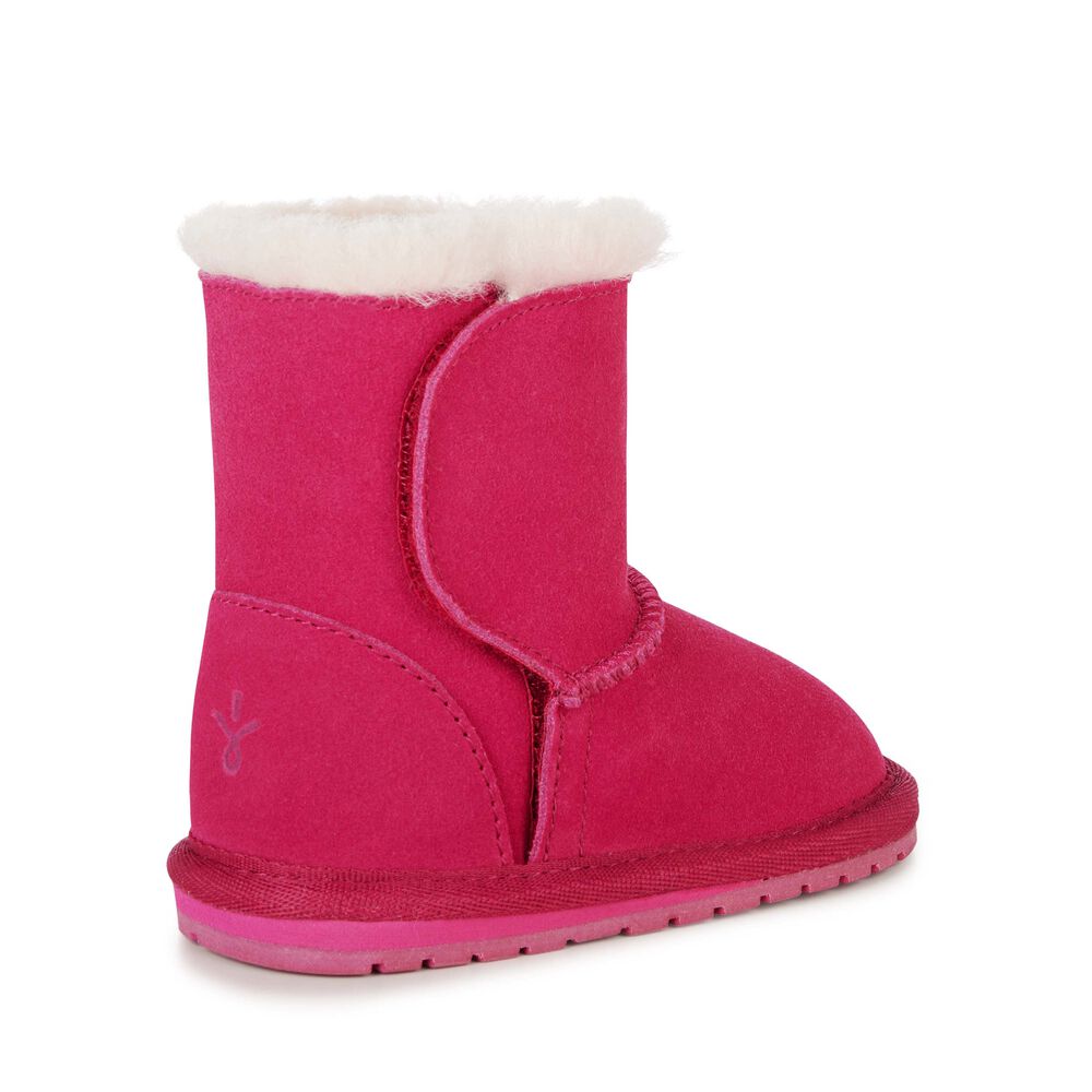Emu Toddle Babies Stiefel Kinder Fuchsie | 54MDSGAHQ