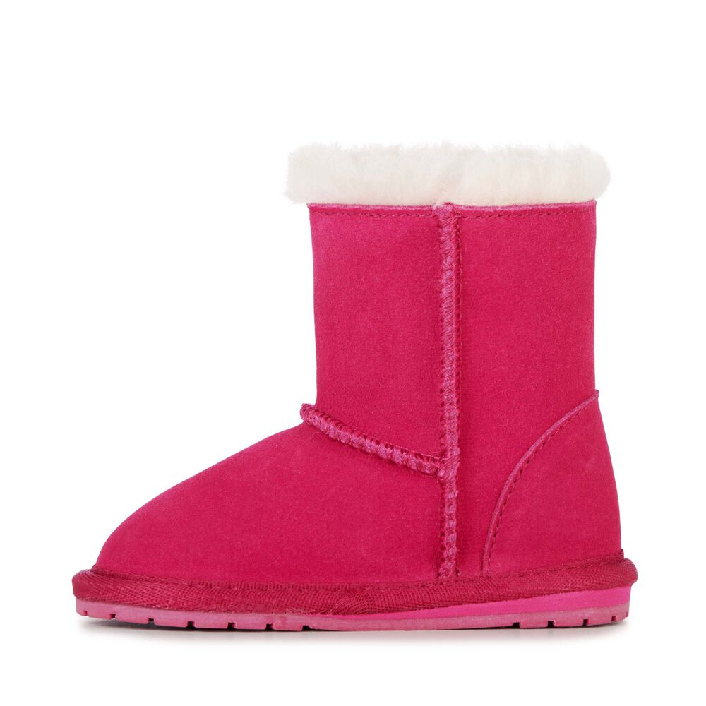 Emu Toddle Babies Stiefel Kinder Fuchsie | 54MDSGAHQ