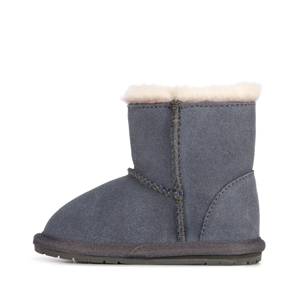 Emu Toddle Babies Stiefel Kinder Tiefesgrau | 05DTWSGXN
