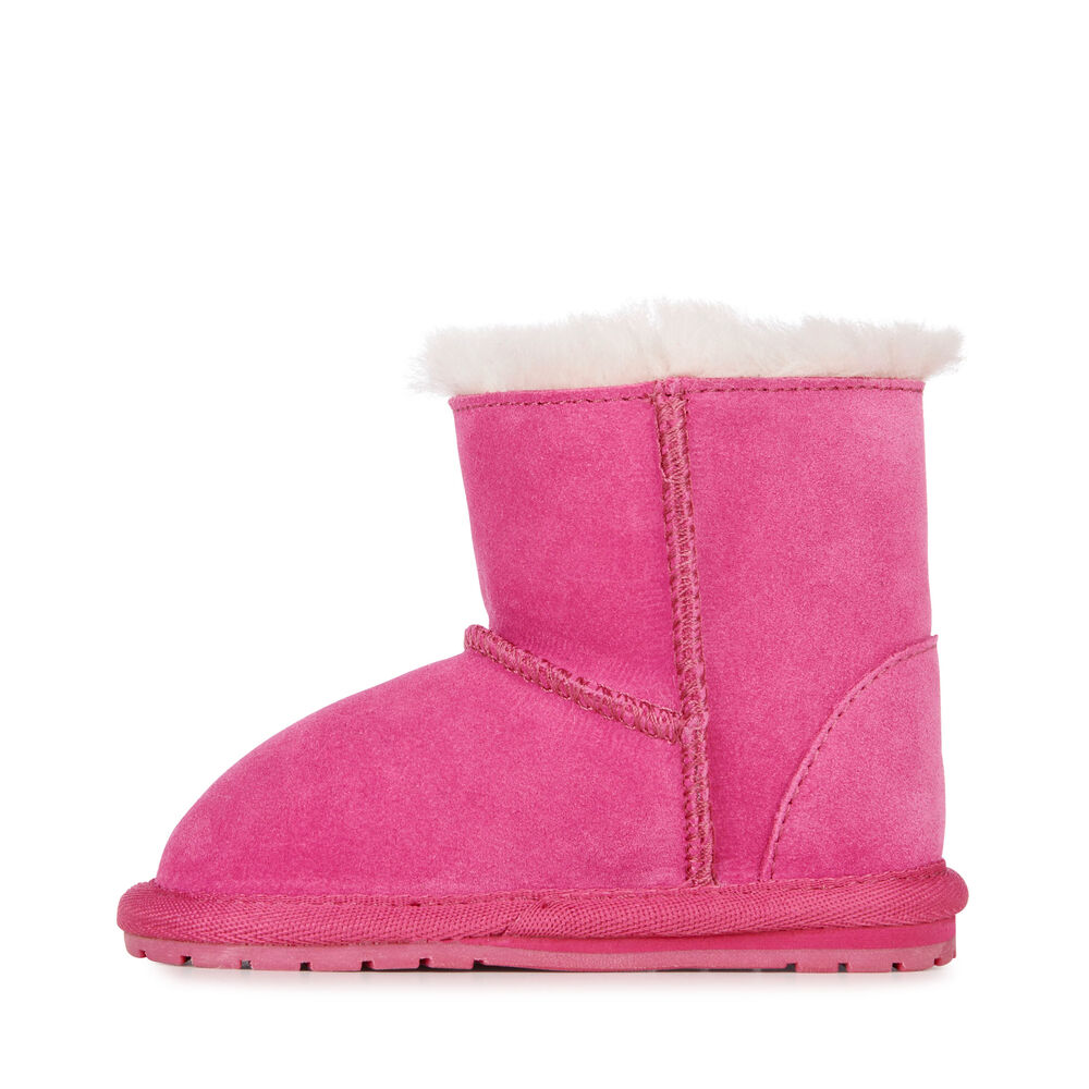 Emu Toddle Babies Stiefel Kinder Tiefesrosa | 82JGAFRYN