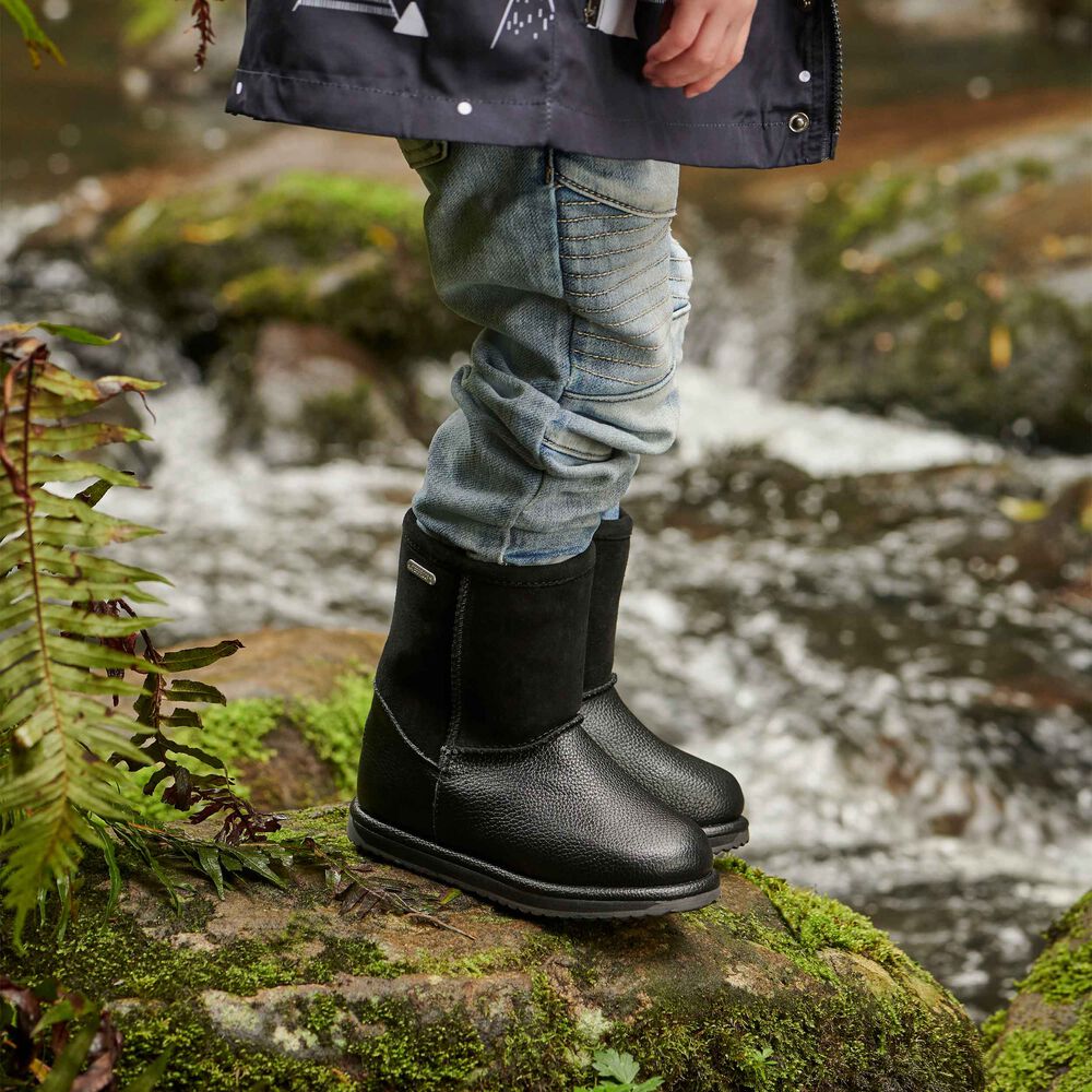 Emu Trigg Stiefel Kinder Schwarz | 13LFOZUIQ