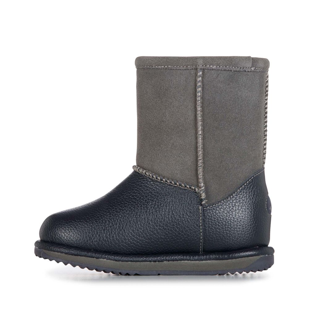 Emu Trigg Stiefel Kinder Tiefesgrau | 73GCQHRAM