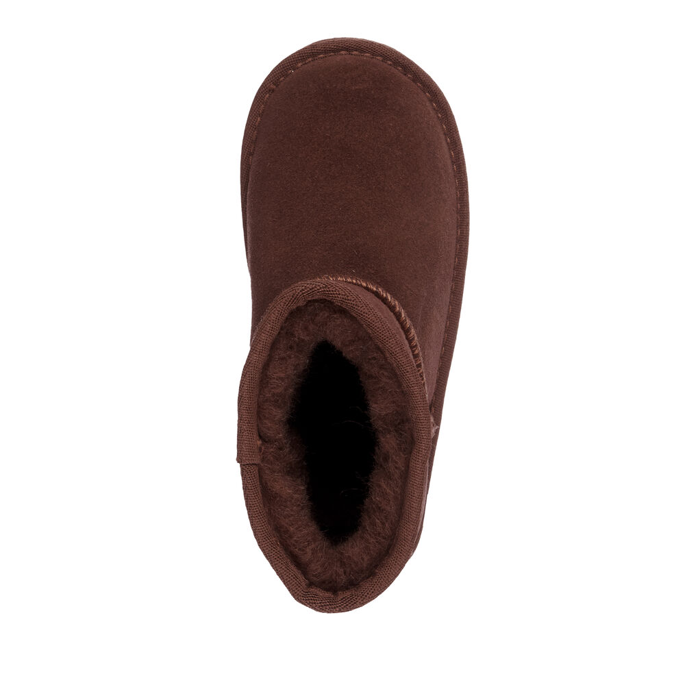 Emu Wallaby Mini Stiefel Kinder Bordeaux | 32RUSWJNB