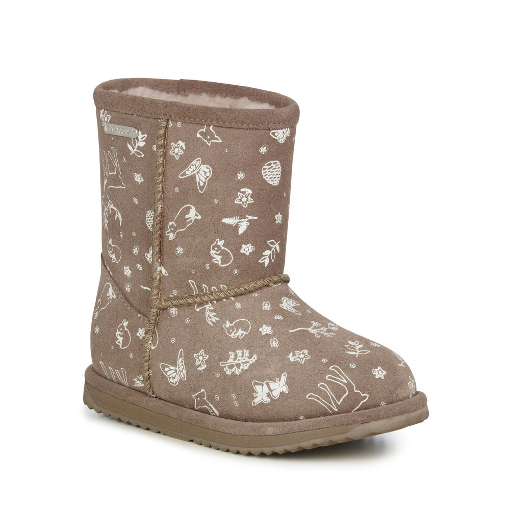 Emu Woodland Brumby Stiefel Kinder Khaki | 68OYKRIEX