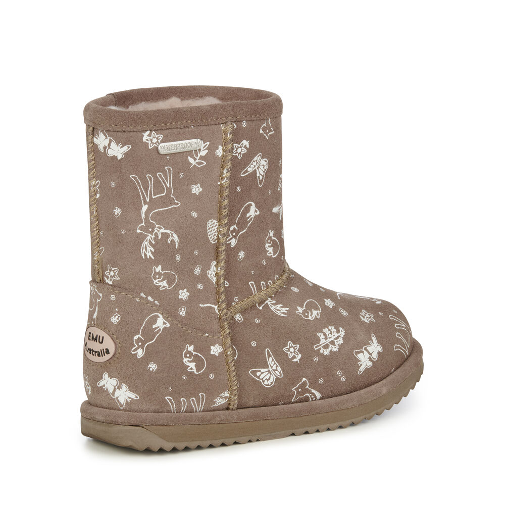 Emu Woodland Brumby Stiefel Kinder Khaki | 68OYKRIEX